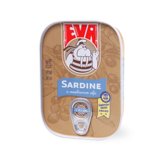 Sardina  EVA u maslinovom ulju Gold 115g