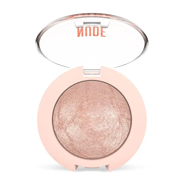 Senka za oči GOLDEN ROSE Nude look pearl baked eyeshadow 01 Ivory