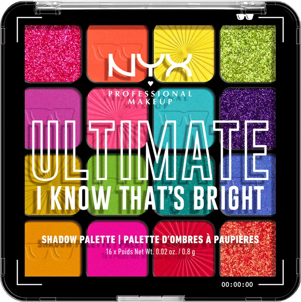 Senka za oči NYX PROFESSIONAL MAKEUP Ultimate shadow paleta senki 03 i know that's bright