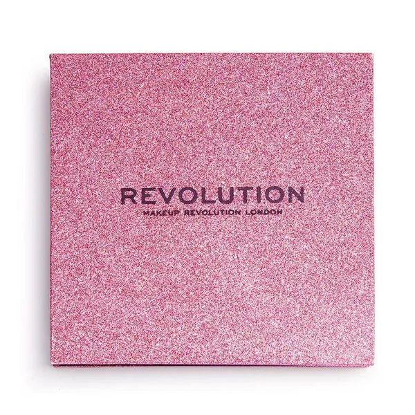 Senka za oči REVOLUTION MAKE UP Pressed Glitte palette diva senke
