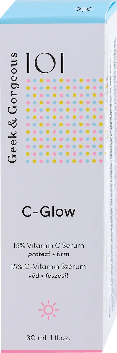 Serum za lice GEEK&GEORGEOUS C-Glow 15 % Vitamin C, 30 ml