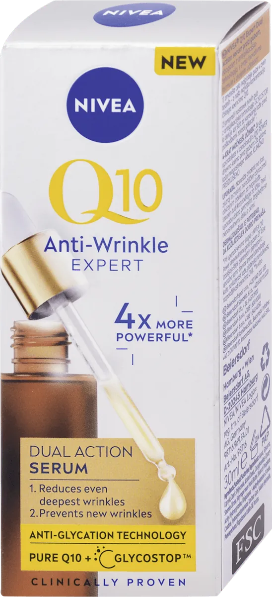 Serum za lice NIVEA Q10 Anti wrinkle expert protiv bora 30ml
