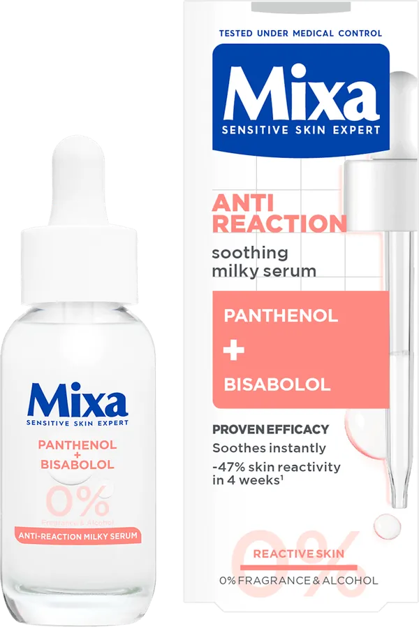 Serumi za lice MIXA Anti Reaction Umirujući serum za reaktivnu kožu 30ml