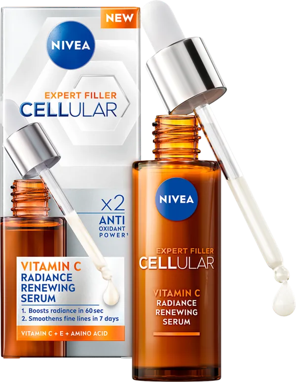 Serumi za lice NIVEA Cellular Expert Filler Vitamin C serum 30ml