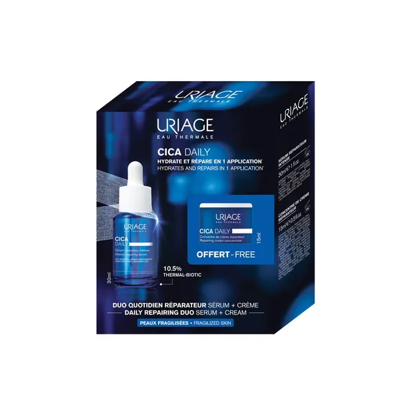 Serumi za lice URIAGE bariederm cica daily serum 30ml + cica daily koncentrat 15ml