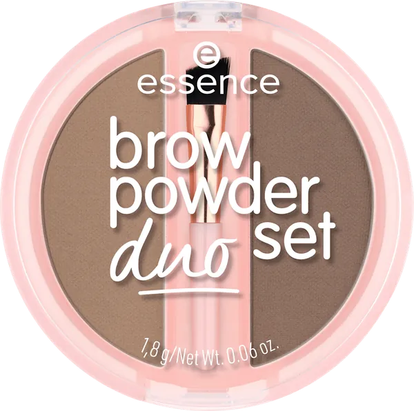 Set za obrve ESSENCE Brow Powder duo 01 Light