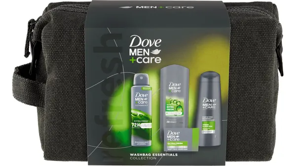 Setovi za negu tela DOVE Refresh (Gel za tuširanje, dezodorans, šampon, sapun)