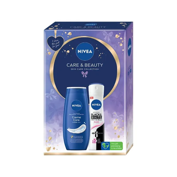Setovi za negu tela NIVEA Care and Beauty (gel za tuširanje i dezodorans)
