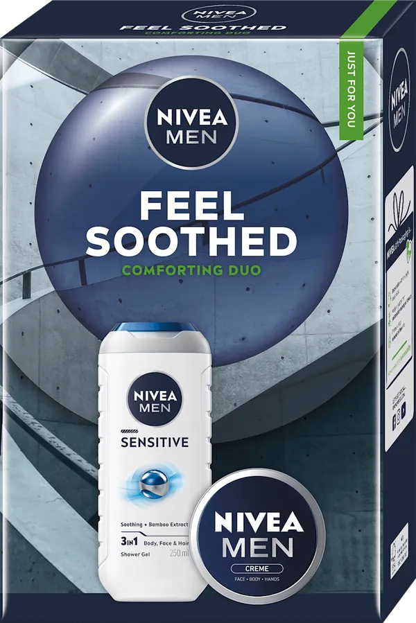 Setovi za negu tela NIVEA Men Feel Soothed poklon set