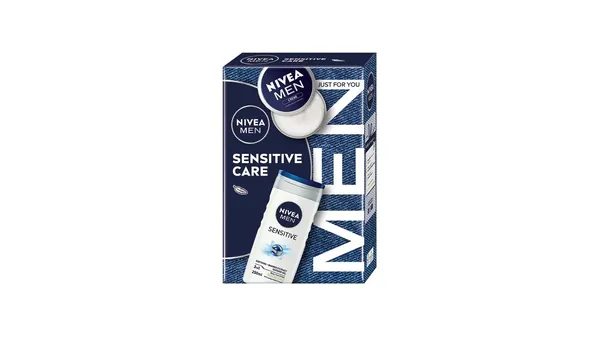 Setovi za negu tela NIVEA MEN Sensitive care (gel za tuširanje i krema)