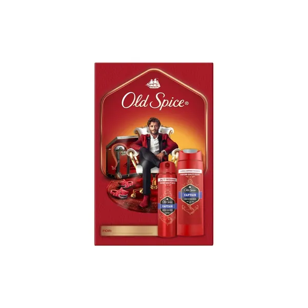 Setovi za negu tela OLD SPICE Captain gentleman (gel za tuširanje i dezodorans)