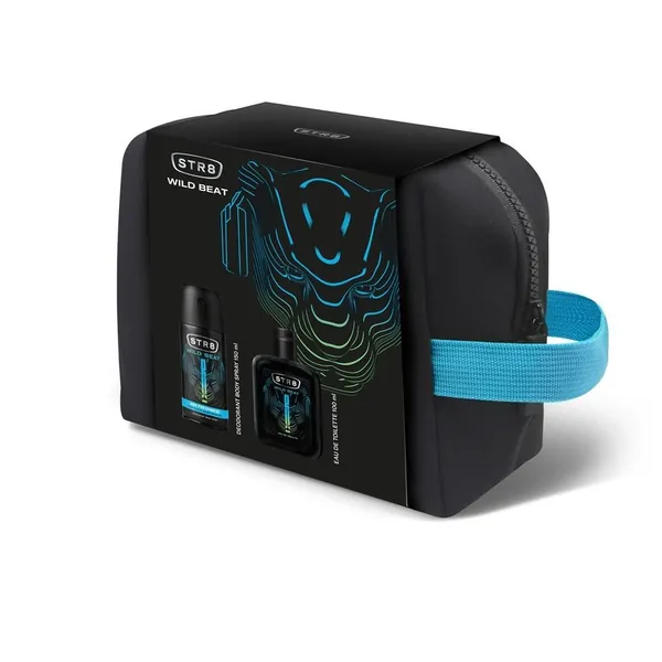 Setovi za negu tela STR8 Wild Beat neseser set (edt 100ml +deo)