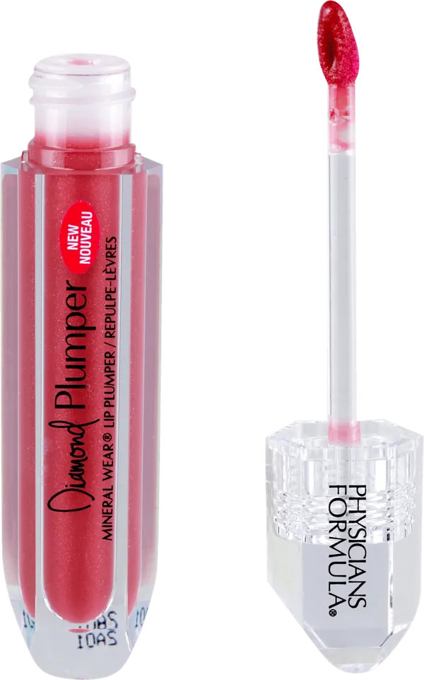 Sjaj za usne DIAMOND PLUMPER – champagne cushion, 5 g