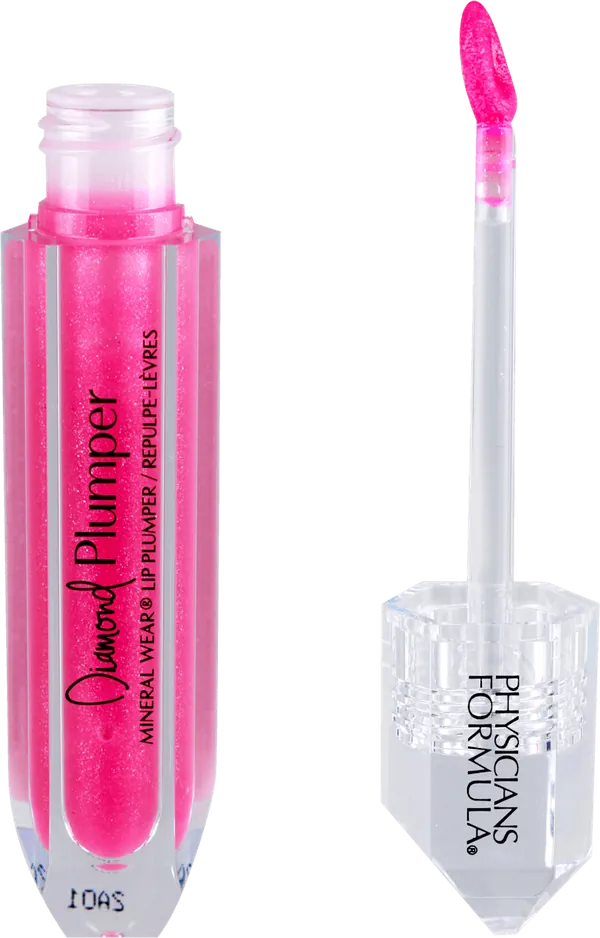 Sjaj za usne DIAMOND PLUMPER – pink radiant cut, 5 g