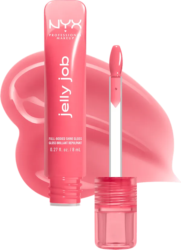 Sjaj za usne NYX PROFESSIONAL MAKEUP Jelly Job 07 jelly blushin