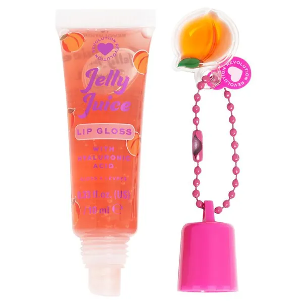 Sjaj za usne REVOLUTION MAKE UP I Heart Revolution Jelly Juice breskva 10ml