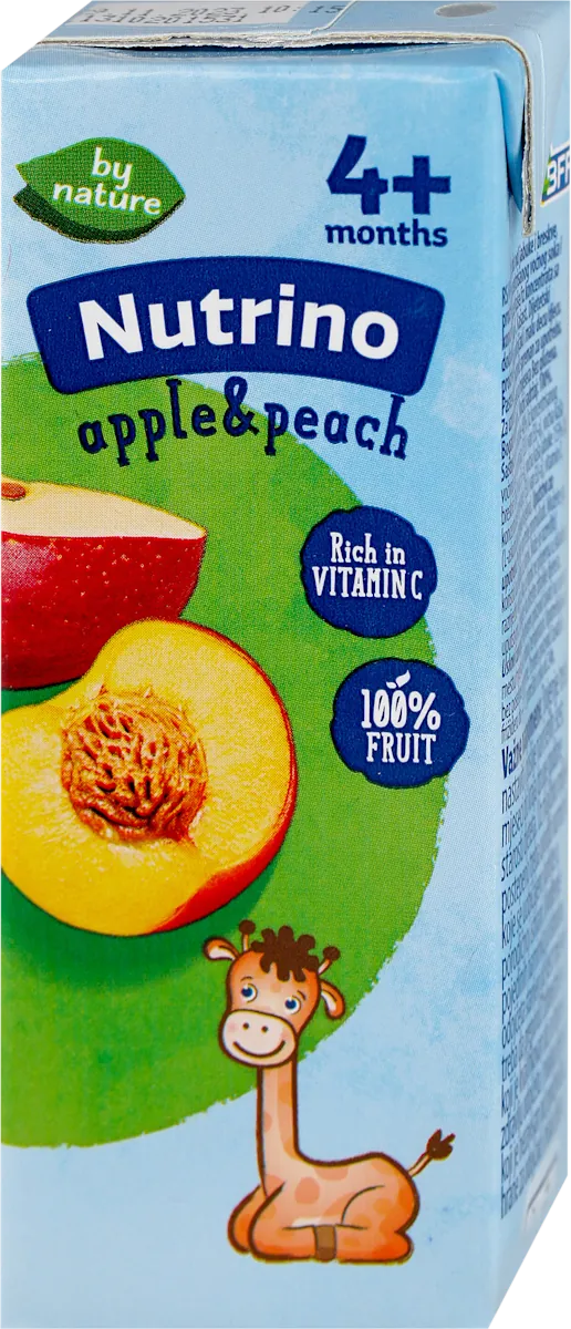 Sokić NUTRINO jabuka i breskva 200g