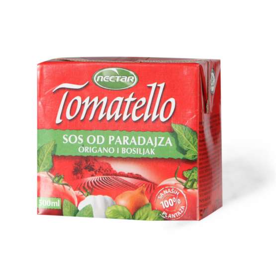 Sos od paradajza TOMATELLO origan i bosiljak 500g