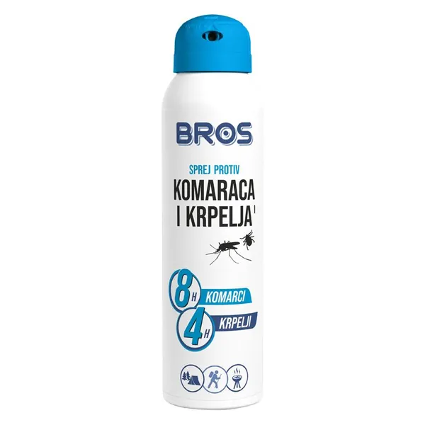 Sprej protiv komaraca i krpelja BROS 90ml