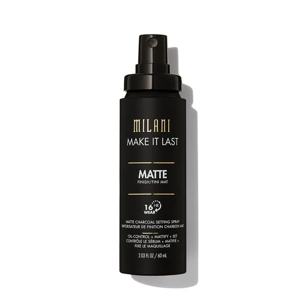 Sprej za fiksiranje šminke MILANI make it last matte charcoal