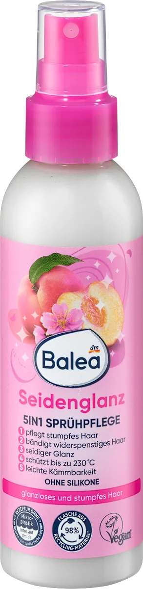 Sprej za kosu BALEA 5in1 za svilenkasti sjaj kose 150ml