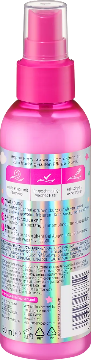 Sprej za lakše raščešljavanje BALEA Happy berry 150ml