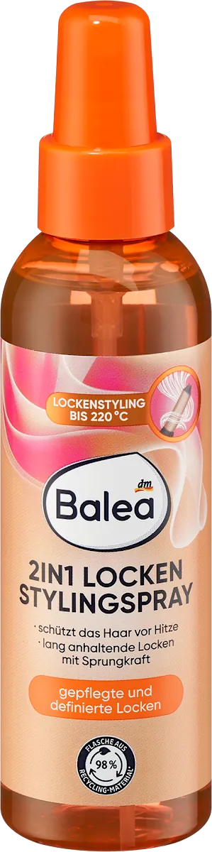 Sprej za lokne BALEA 2u1 150ml
