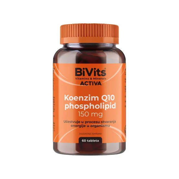 Srce, krvni sudovi i cirkulacija ABELA BiVits ACTIVA Koenzim Q10 phospholipid 150 mg,, 60 tableta