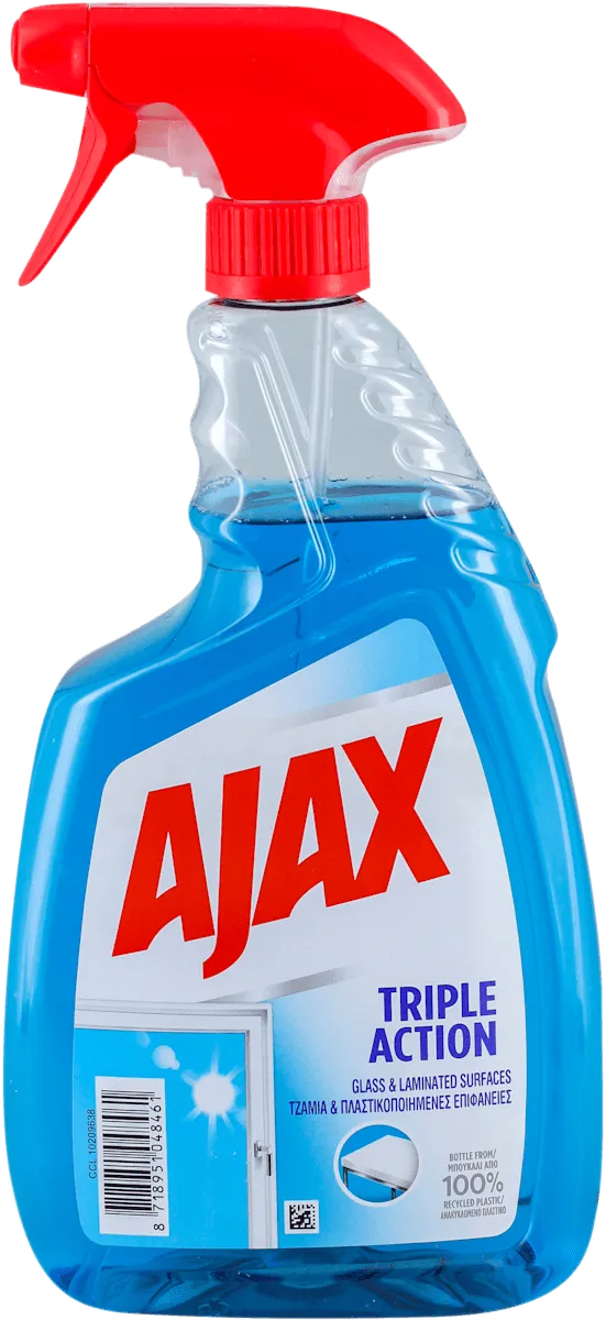 Sred.za čišć.stakl.površ. AJAX Blue fresh Triple Action trigger 750ml