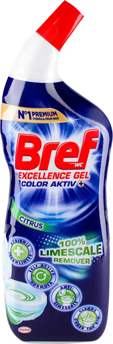 Sredstvo za čišćenje kamenca BREF Power gel sanitar 10x effect okean 700ml