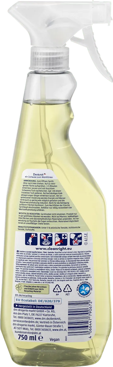 Sredstvo za čišćenje kupatila DENKMIT Nature 750ml