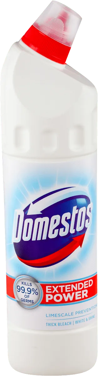 Sredstvo za čišćenje kupatila DOMESTOS 24H Plus White & Shine 750 ml