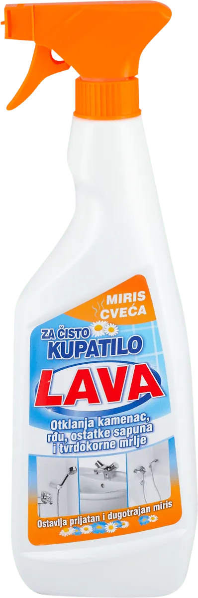 Sredstvo za čišćenje kupatila LAVA 600ml