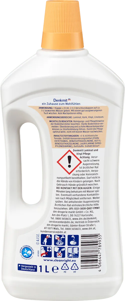 Sredstvo za čišćenje laminata DENKMIT 1l