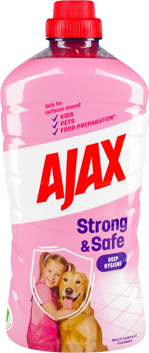 Sredstvo za čišćenje podova AJAX Strong & safe 1l
