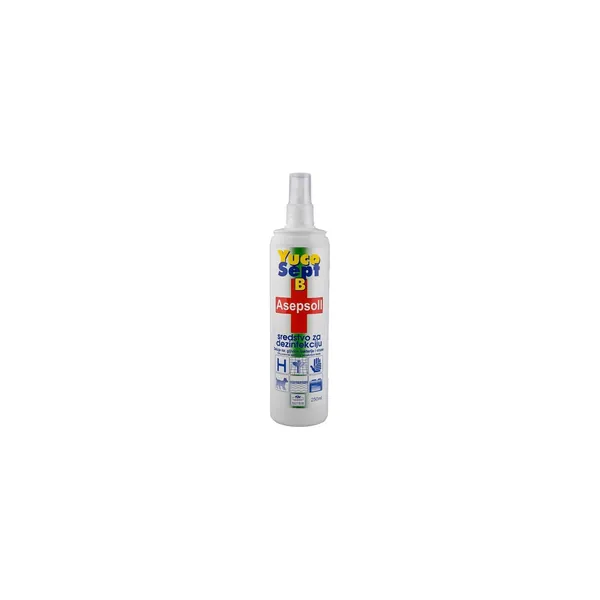 Sredstvo za dezinfekciju Asepsoll YUCO 250ml