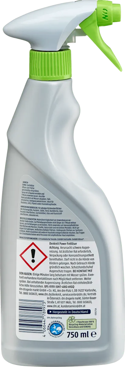 Sredstvo za odmašćivanje DENKMIT Multi-power 4 750ml