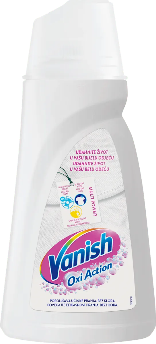 Sredstvo za odstranjivanje fleka VANISH beli 1l
