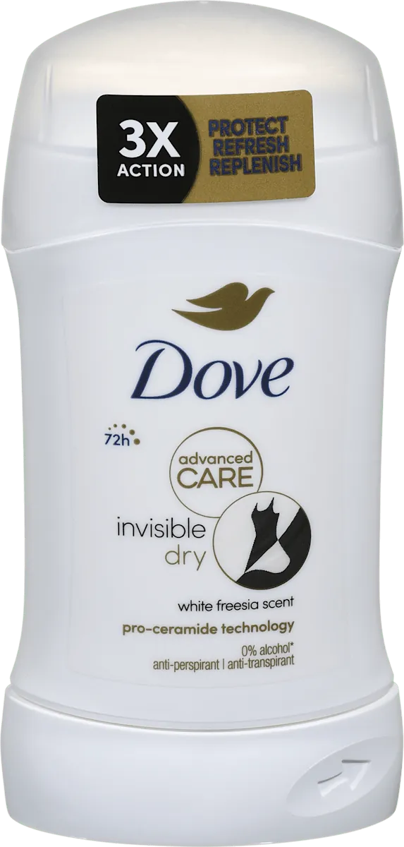 Stik DOVE Invisible dry 50ml