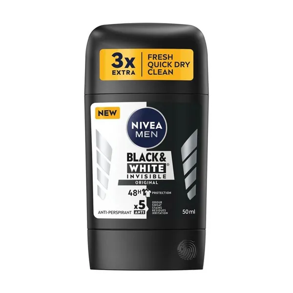 Stik NIVEA Black & white invisible original 50ml