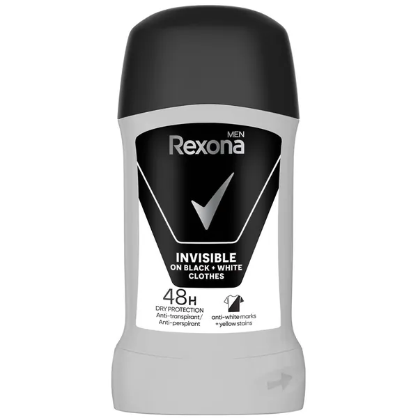 Stik REXONA invisible black & white 50ml