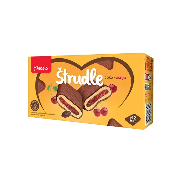 Štrudle MEDELA čoko 264g