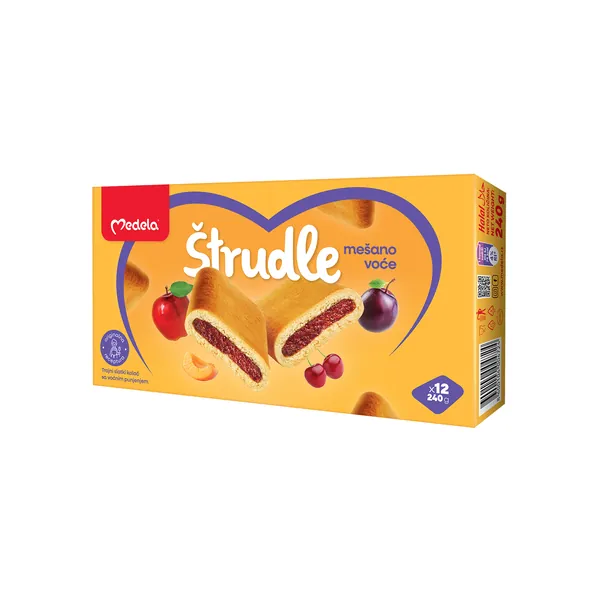 Štrudle MEDELA mešano voće 240g