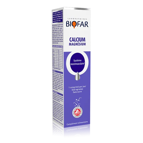 Šumeći vitamini i minerali BIOFAR Calcium Magnesium