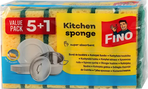 Sundjer FINO abrazivni 5+1kom gratis