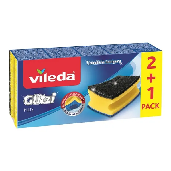 Sundjer VILEDA Glitzi cristal 3/1