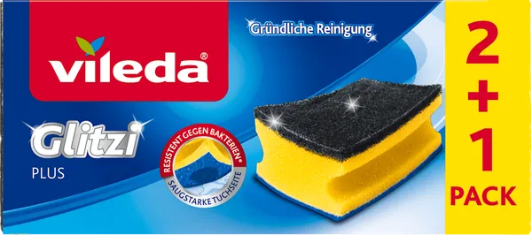 Sundjer VILEDA Glitzi plus 2/1 221221