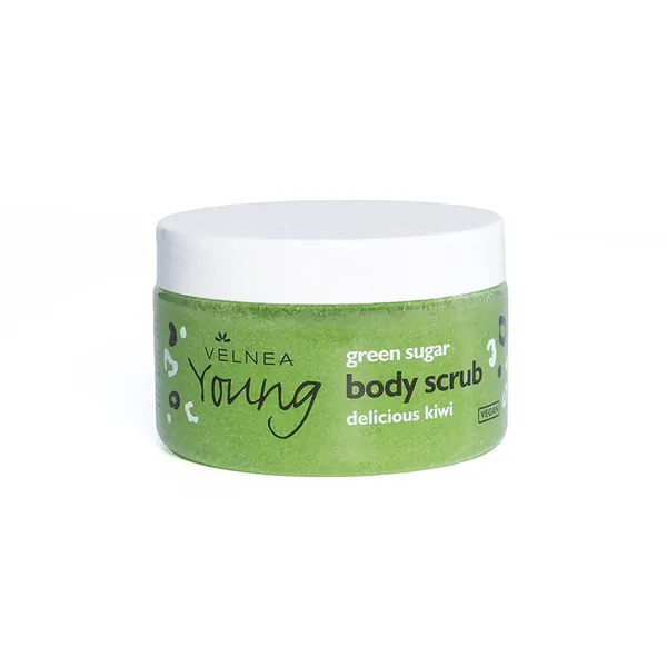 Sve za tuširanje VELNEA YOUNG green sugar piling za telo 250ml