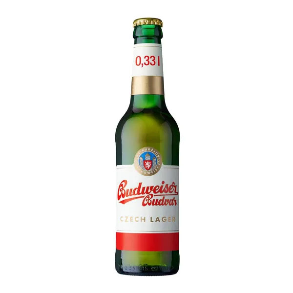 Svetlo pivo BUDWEISER 0,33l