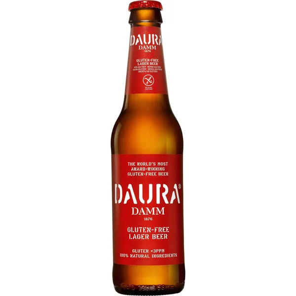 Svetlo pivo DAURA DAM gluten free 0,33l